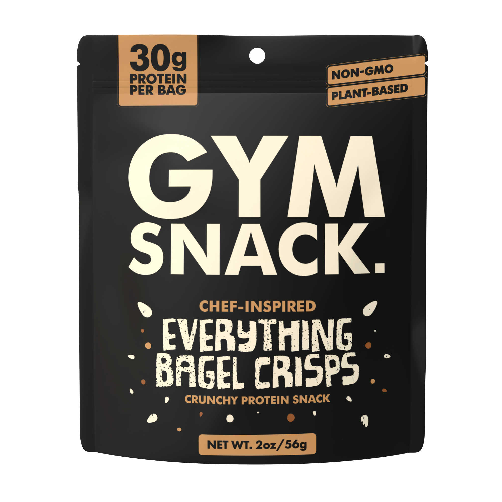 High-Protein Everything Bagel Chips: Just 60 Calories!